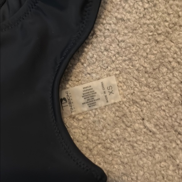 TiniBikini Black One Piece Swimsuit - Picture 9 of 12